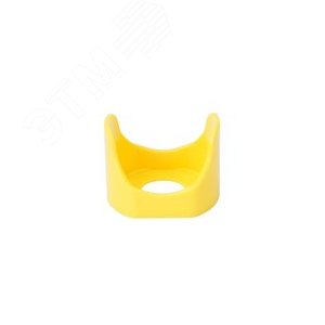 Изображение товара Кожух защитный для кнопки аварийного останова 40мм, желтый (шт)