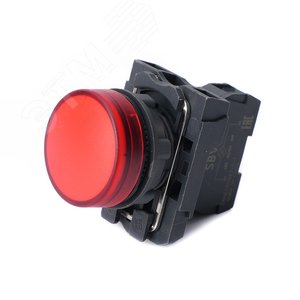 Лампа сигнальная SB5 в сборе модульная 22 мм красная 24В DC