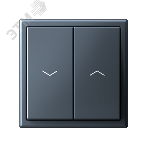 ARTGALLERY 2-клавишный выключатель для жалюзи, 2х сх.4, 10А, механизм, грифель - фото 6