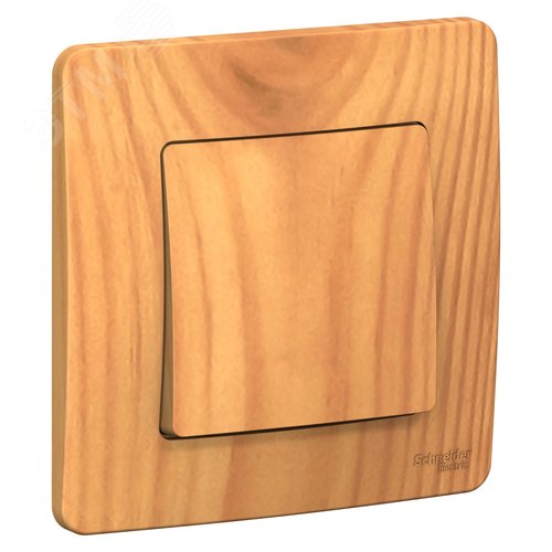Изображение товара BLANCA скрытой установки одноклавишный выключатель (cх.1), 10A, 250B, ясень (шт)