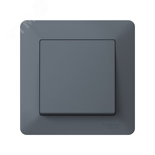 Изображение товара ATLASDESIGN AIR 1-постовая РАМКА, ГРИФЕЛЬ/дымчатый черный (шт)