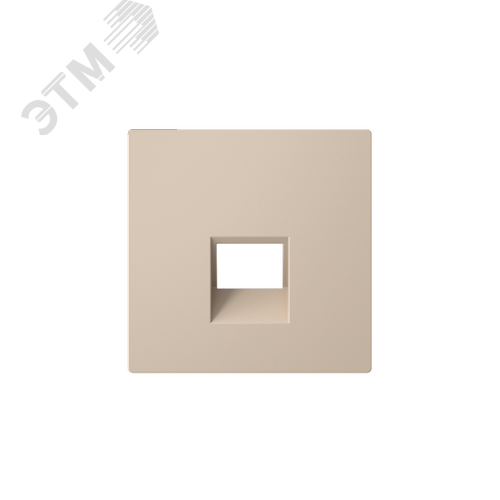 ATLASDESIGN НАКЛАДКА для информационных функций типа Keystone, ПЕСОЧНЫЙ - фото 2