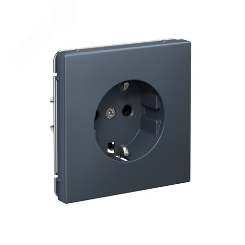 ARTGALLERY РОЗЕТКА с заземлением, 16А, механизм, быстрозажимные клеммы, грифель - фото 2