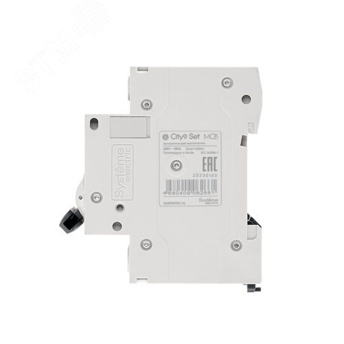 Выключатель автоматический четырехполюсный 40А С 4.5kA 400В City9 Set - фото 5