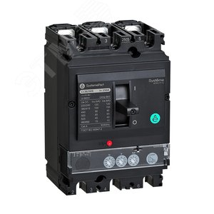 Автоматический выключатель в литом корпусе SYSTEMEPACT CCB160 150KA 3P3D S2.2 160A рычаг SPC160L16022L3DF Systeme Electric