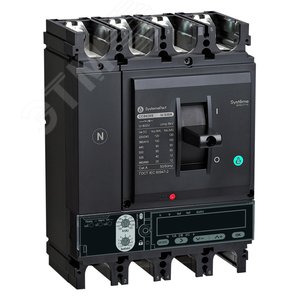 Автоматический выключатель в литом корпусе SYSTEMEPACT CCB630 150KA 4P4D S5.3E 630A рычаг
