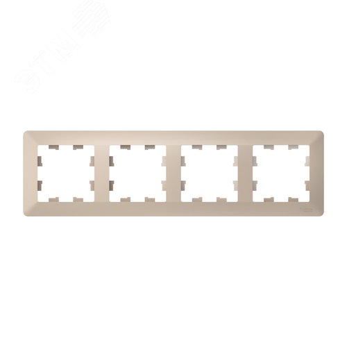 Изображение товара ATLASDESIGN AIR 4-постовая РАМКА, ПЕСОЧНЫЙ/дымчатый белый (шт)