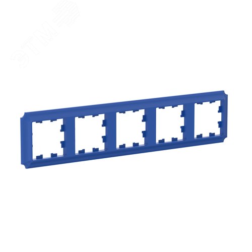 ATLASDESIGN ANTIQUE 5-постовая рамка, универсальная, АКВАМАРИН - фото 3