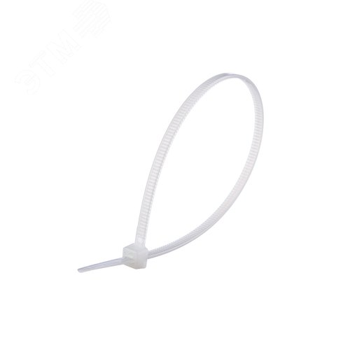 Стяжка кабельная MultiSet 370х4.8 Белая (100шт) - фото 4