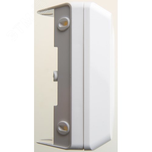 ЭТЮД Розетка угловая двойная наружная с заземлением со шторками 16А 250B белый - фото 4