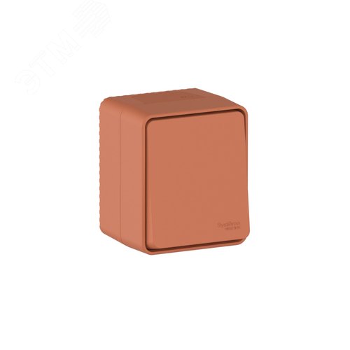 Изображение товара AtlasDesign PROFI IP54 О/У 1-клавишный ПЕРЕКЛЮЧАТЕЛЬ 10 АХ, ТЕРРАКОТОВЫЙ (шт)