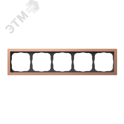 ARTGALLERY PURE 5-постовая РАМКА, МЕТАЛЛ МЕДЬ - фото 2