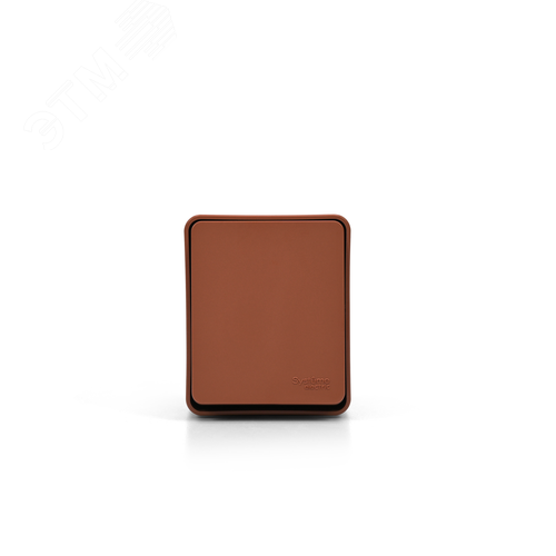 AtlasDesign PROFI IP54 О/У 1-клавишный ВЫКЛЮЧАТЕЛЬ 10 АХ, ТЕРРАКОТОВЫЙ - фото 4