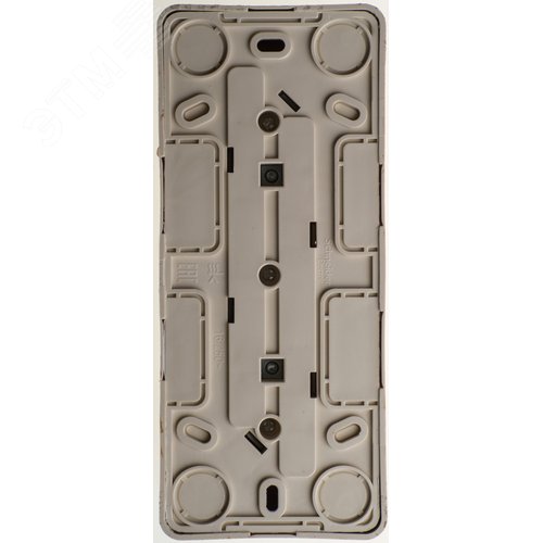 ЭТЮД Розетка тройная открытой установки с заземлением со шторками 16А 250B,сосна - фото 3