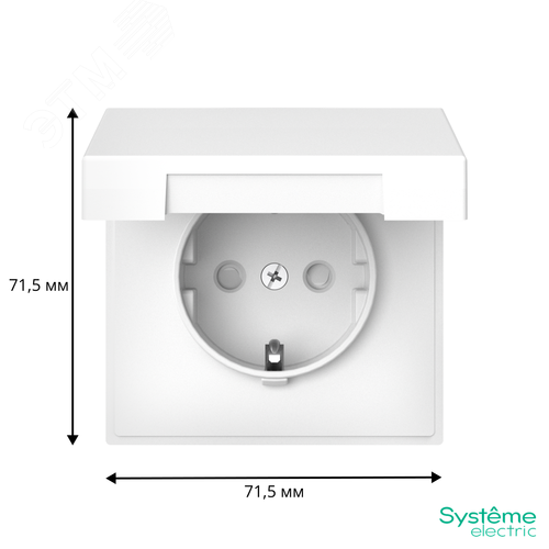 ARTGALLERY РОЗЕТКА с заземл. со шторк. с крышк., 16А, IP20,  механизм, быстрозажимные клеммы, лотос - фото 11