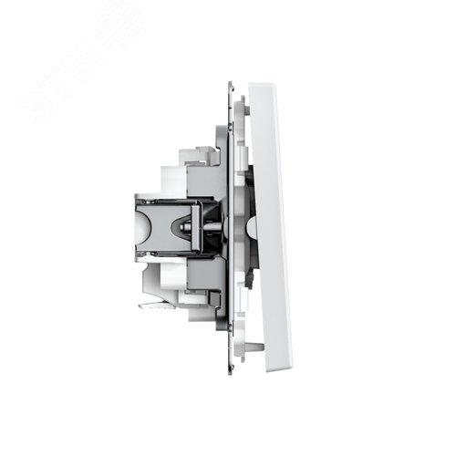 ARTGALLERY 2-клавишный ВЫКЛЮЧАТЕЛЬ, 10АХ, механизм, быстрозажимные клеммы, ЛОТОС - фото 4