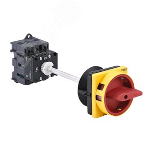 Изображение товара ВЫКЛЮЧАТЕЛЬ-РАЗЪЕДИНИТЕЛЬ 3P 40A С КРАСНОЙ ВЫНОСНОЙ РУКОЯТКОЙ НА ДИН-РЕЙКЕ/ПЛАТЕ (шт)