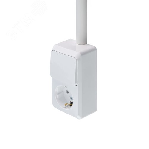 Кабель-канал MultiSet 30x13х2000 мм арочной формы ПВХ Белый - фото 5