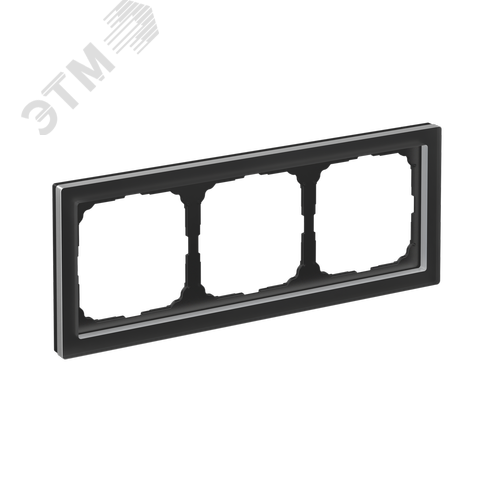 Изображение товара ARTGALLERY PURE 3-постовая РАМКА, МАТОВОЕ ОРГАНИЧЕСКОЕ СТЕКЛО ЧЕРНЫЙ (шт)