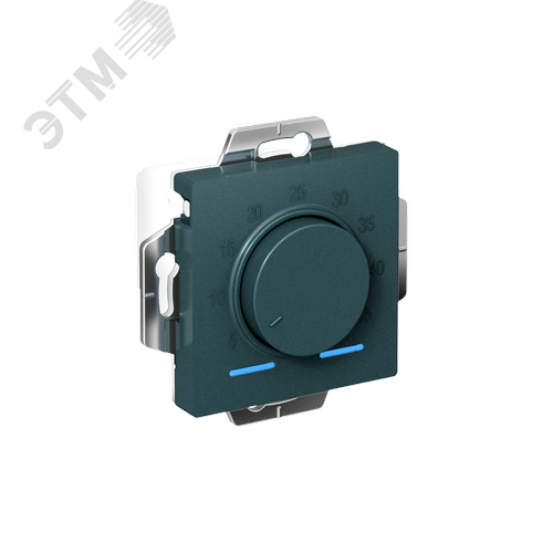 Изображение товара ATLASDESIGN ТЕРМОСТАТ электрон. теплого пола с датчиком, 10A, механизм, ИЗУМРУД (шт)