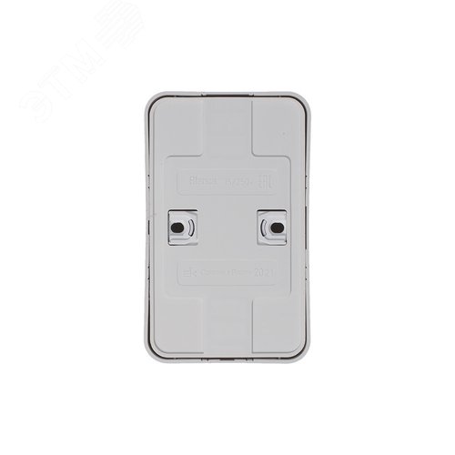 BLANCA Розетка наружная двойная без заземления, без шторок, с изолирующей пластиной, 16А, 250В, белый - фото 3