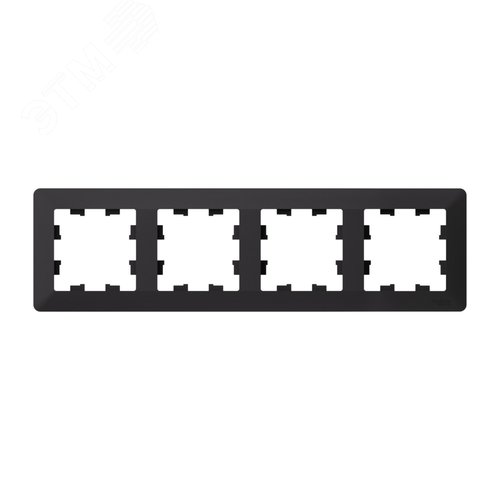 Изображение товара ATLASDESIGN AIR 4-постовая РАМКА, КАРБОН/дымчатый черный (шт)