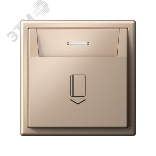 ARTGALLERY ВЫКЛЮЧАТЕЛЬ карточный 10А, без задержки времени, быстр.клемм., ПЕСОЧНЫЙ - фото 7