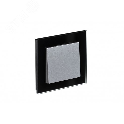 Рамка однопостовая ATLASDESIGN NATURE, ОРГАНИЧЕСКОЕ СТЕКЛО ЧЕРНЫЙ - фото 3