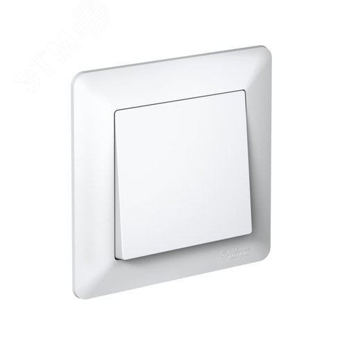 ATLASDESIGN AIR 1-постовая РАМКА, БЕЛЫЙ/дымчатый белый - фото 3