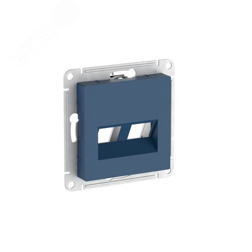 ATLASDESIGN НАКЛАДКА двойная для информационных функций типа Keystone, ПЕСОЧНЫЙ - фото 1