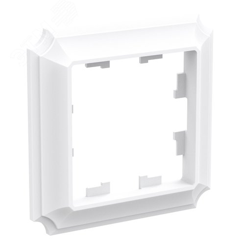 ATLASDESIGN ANTIQUE 1-постовая рамка, ЛОТОС - фото 3