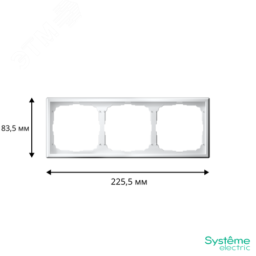 ARTGALLERY рамка 3-постовая, универсальная, лотос - фото 3