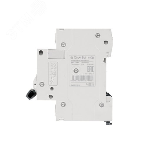 Выключатель автоматический четырехполюсный 50А B 4.5kA 400В City9 Set - фото 4