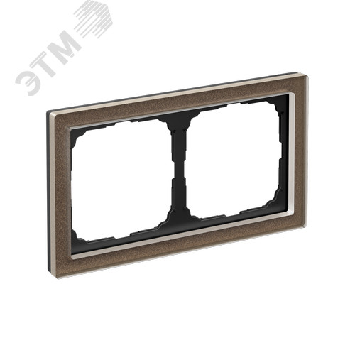 ARTGALLERY PURE 2-постовая РАМКА, ОРГАНИЧЕСКОЕ СТЕКЛО МОККО - фото 1