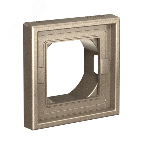 Изображение товара ARTGALLERY 1-постовая РАМКА IP44, ШАМПАНЬ (шт)