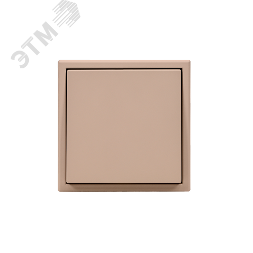 ARTGALLERY 1-клавишный выключатель, сх.1, 10АХ, песочный - фото 5