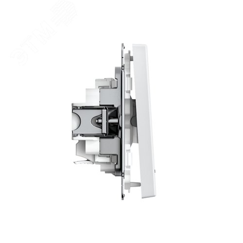 ARTGALLERY 1-клавишный ВЫКЛЮЧАТЕЛЬ с подсветкой, 10АХ, механизм, быстрозажимные клеммы, ЛОТОС - фото 3