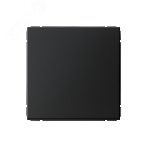 ARTGALLERY 1-клавишный ВЫКЛЮЧАТЕЛЬ КНОПОЧНЫЙ, механизм, быстрозажимные клеммы, КАРБОН - фото 1