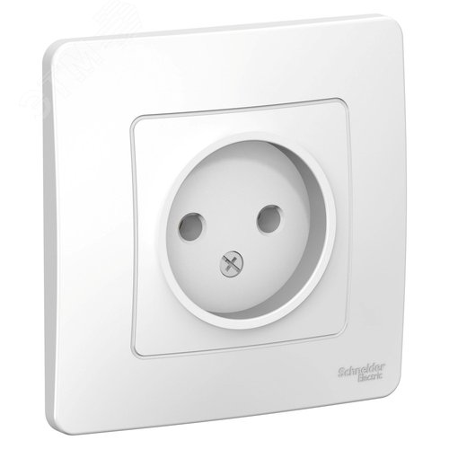 Изображение товара BLANCA скрытой установки розетка без заземления без шторок 16А, 250В, белый (шт)