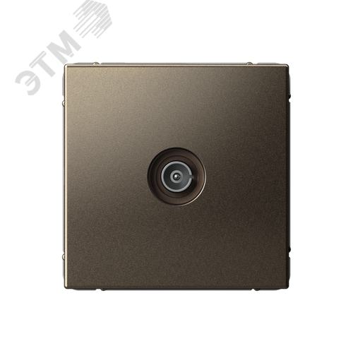 Изображение товара ARTGALLERY TV ТВ розетка проходная 4DB, механизм, мокко (шт)