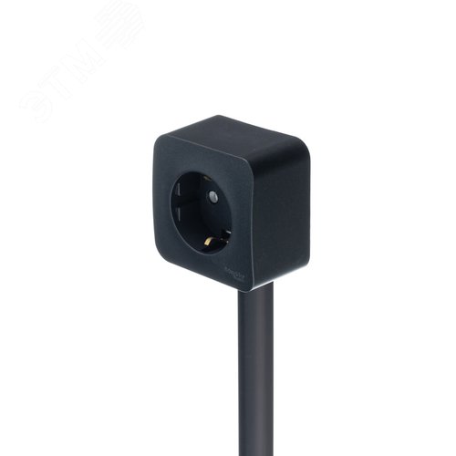 Кабель-канал MultiSet 30x13х2000 мм арочной формы ПВХ Антрацит - фото 3