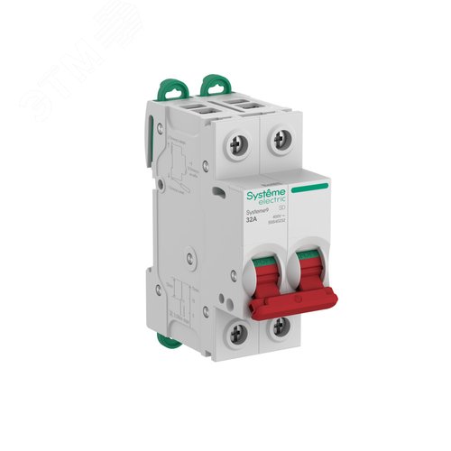 Изображение товара Выключатель нагрузки (ВН) 2P 32A 400В Systeme9 (шт)