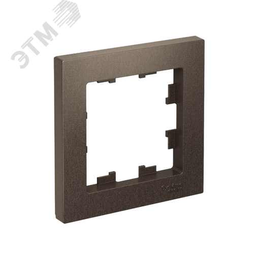 Изображение товара Рамка однопостовая ATLASDESIGN мокко (шт)