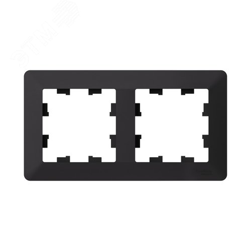 Изображение товара ATLASDESIGN AIR 2-постовая РАМКА, КАРБОН/дымчатый черный (шт)