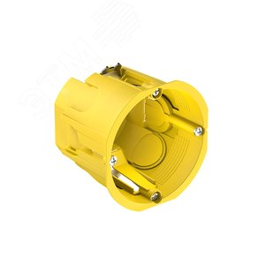 MultiBox Коробка установочная для полых стен 68(65)x60 мм Жёлтая (со стикером) - фото 5