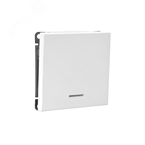 ARTGALLERY 1-клавишный ВЫКЛЮЧАТЕЛЬ КНОПОЧНЫЙ с подсв., 10А, механизм, ЛОТОС - фото 7