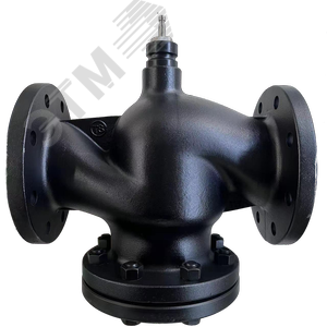 Изображение товара Клапан регулирующий 2-ход фланц PN16 DN100 124 м3/ч -20...+130 град (шт)