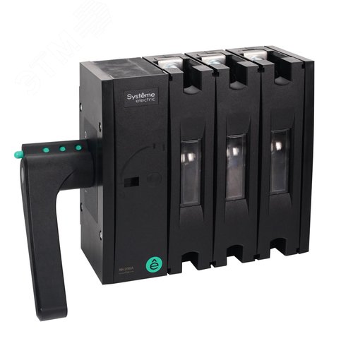 Изображение товара Выключатель-разъединитель SYSTEMEPACT SD160 3P 125A Рукоятка слева сбоку_Рукоятка заказывается отдельно (шт)