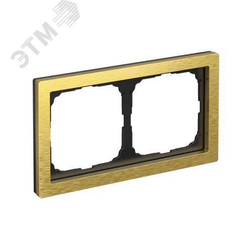 ARTGALLERY PURE 2-постовая РАМКА, МЕТАЛЛ ЗОЛОТО - фото 1