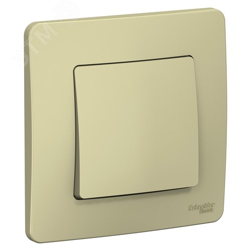 Изображение товара BLANCA С/У 1-клавишный ВЫКЛЮЧАТЕЛЬ (cх.1), 10А, 250B, БЕЖЕВЫЙ (шт)